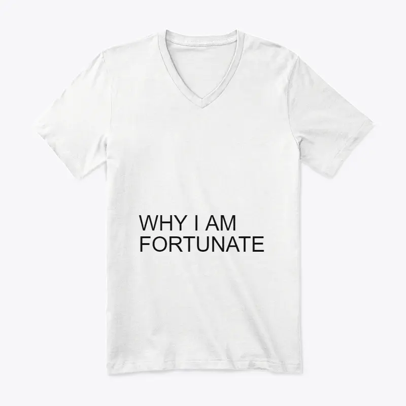 why I am fortunate